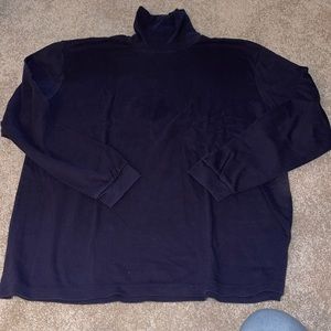 XL Navy Blue turtle neck